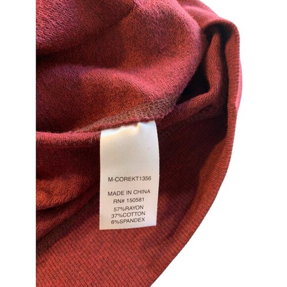 Flag & Anthem Madeflex All Day Stretch 1/4 Zip Maroon Size Small - Picture 8 of 8